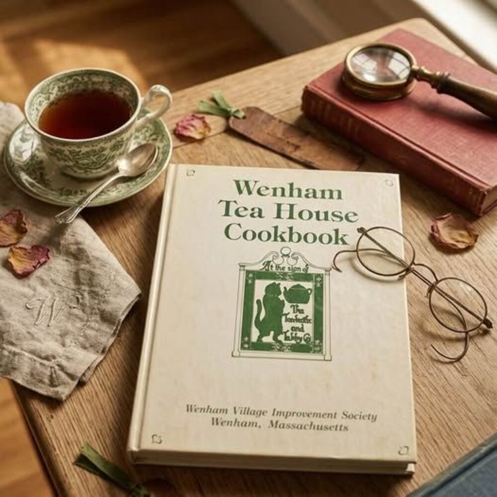 Vintage 1992 Wenham Tea House Cookbook – First Printing